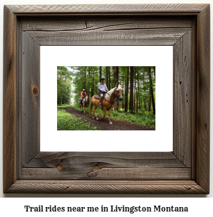 trail rides near me in Livingston, Montana